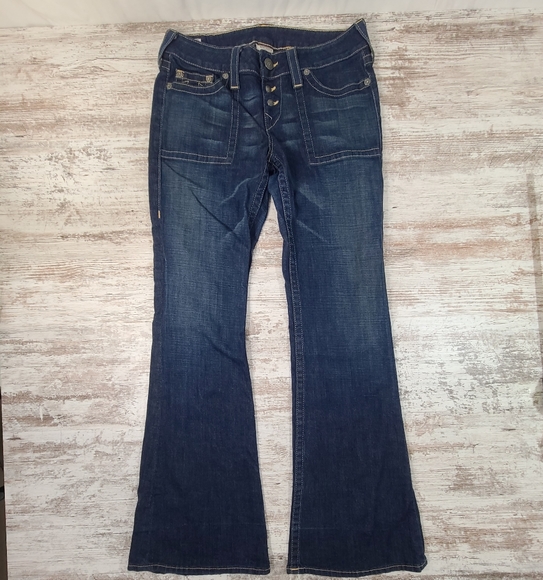 True Religion Denim - True Religion Morgan Flare jeans hippie 32 Tall